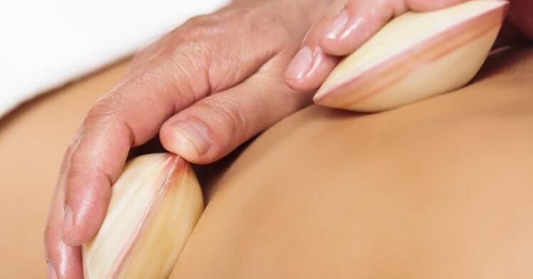 lava shell back massage