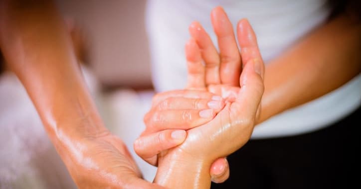 Manicure without polish